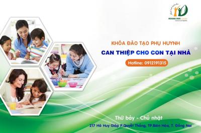 Chiêu sinh khoá tập huấn dành cho phụ huynh có con tự kỷ