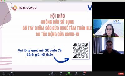 Ra mắt “Sổ tay chăm sóc sức khoẻ tâm thần người lao động do tác động của COVID - 19”