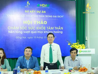 Sơ kết dự án Chăm sóc sức khoẻ tâm thần trong đại dịch và hội thảo
